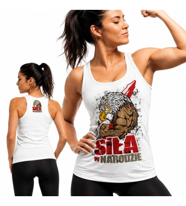 Damski tank-top SIŁA W NARODZIE